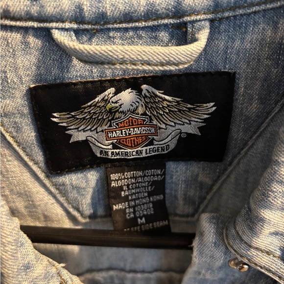 Harley Davidson Jean jacket - Picture 3 of 7